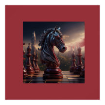 Fantasy Schaak Scene - Paard