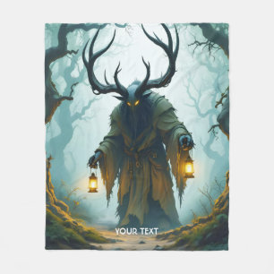 Fantasy Schattig Kolossaal Schaduwrijk Monster Fleece Deken