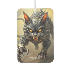 Fantasy Schattige Angry Cyborg Cat Luchtverfrisser