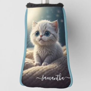 Fantasy Schattige Baby Kitty Cat Lover's gepersona Golfheadcover