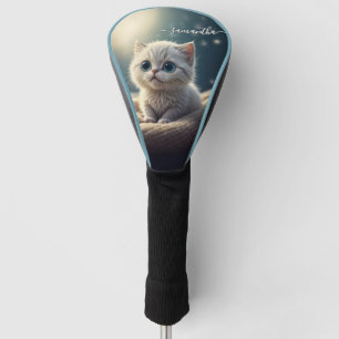 Fantasy Schattige Baby Kitty Cat Lover's gepersona Golfheadcover