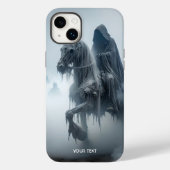 Fantasy Schattige Battle Man Paard Case-Mate iPhone Case (Achterkant)