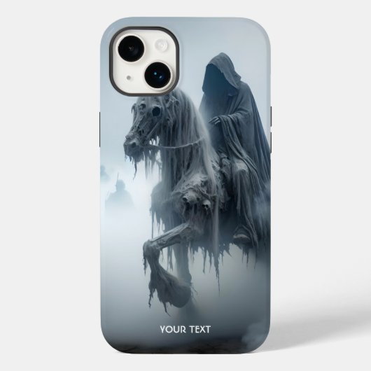 Fantasy Schattige Battle Man Paard Case-Mate iPhone Case (Achterkant)