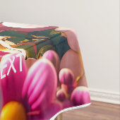 Fantasy Schattige Bee Flowers Zon Tafelkleed (Voorbeeld)