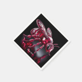 Fantasy Schattige Bee Ruby Diamonds Servet (Hoek)