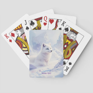 Fantasy Schattige Big Elephant Savanna Pokerkaarten