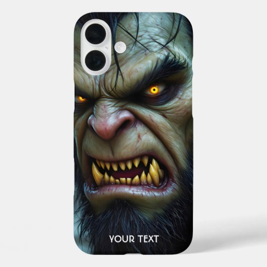 Fantasy Schattige Big Strong Warrior Case-Mate iPhone Case (Achterkant)