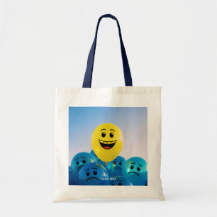 Fantasy Schattige blij en verdrietig Tote Bag