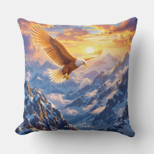 Fantasy Schattige Eagle Mountains Sunrise Kussen