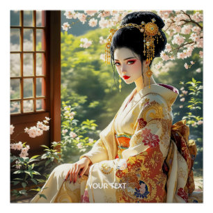 Fantasy Schattige Extreme Oriental Beauty Perfect Poster