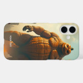 Fantasy Schattige Giant Pumpkin City Case-Mate iPhone Case (Achterkant (horizontaal))