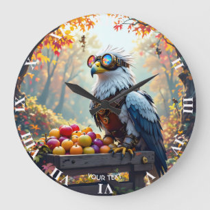 Fantasy Schattige Griffin Boerderij Boom Grote Klok