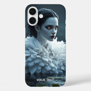 Fantasy Schattige Lake Swan White iPhone 16 Plus Hoesje
