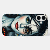 Fantasy Schattige Mech Girl Sun Case-Mate iPhone Case (Achterkant (horizontaal))