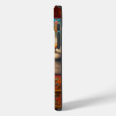 Fantasy Schattige meisje enorme kat Case-Mate iPhone Case (Achterkant / Links)