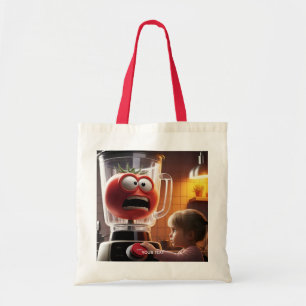 Fantasy Schattige Meisje Tomaat Blender Tote Bag