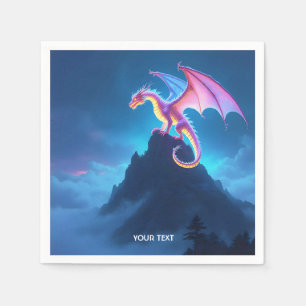 Fantasy Schattige Mist Shrouded Dragon Servet
