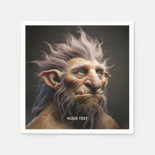Fantasy Schattige Mountain Mythical Creature Servet