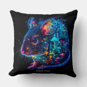 Fantasy Schattige Mouse Mushrooms Forest Kussen