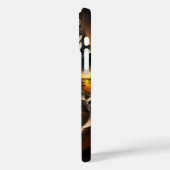 Fantasy Schattige Paw Lion Stone Case-Mate iPhone Case (Achterkant / Links)