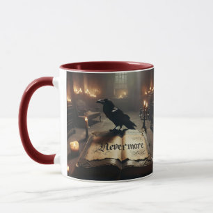 Fantasy Schattige Raven Boek Kaarsen Mok