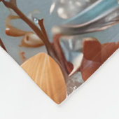 Fantasy Schattige rode glasvos Fleece Deken (Hoek)