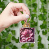 Fantasy Schattige Roze Bloem Dew Sleutelhanger (Hand)