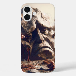Fantasy Schattige Sad Granite Rock iPhone 16 Plus Hoesje