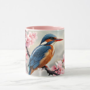 Fantasy Schattige Sakura Bird Blue Mok