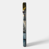 Fantasy Schattige Schaap Koffie Avond Case-Mate iPhone Case (Achterkant / Links)