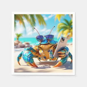Fantasy Schattige Shell Crab Beach Servet