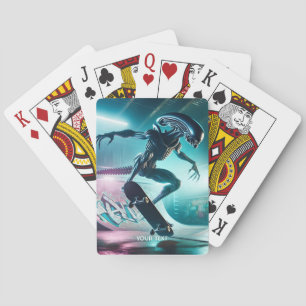 Fantasy Schattige Skateboard Special Rider Pokerkaarten