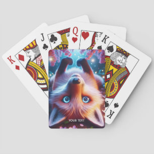 Fantasy Schattige spelen Fox Pokerkaarten