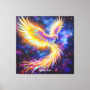 Fantasy Schattige Starlight Phoenix Space Canvas Afdruk