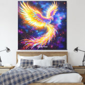 Fantasy Schattige Starlight Phoenix Space Canvas Afdruk (Insitu (Slaapkamer))