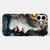 Fantasy Schattige Steampunk Mechanic Girl Case-Mate iPhone Case (Achterkant (horizontaal))
