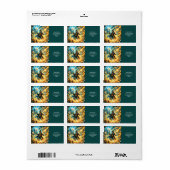 Fantasy Schattige Stoomtech Tijdszaaier Etiket (Full Sheet)