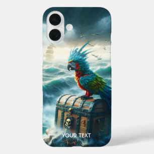 Fantasy Schattige Storm Zee Piraten iPhone 16 Plus Hoesje