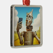 Fantasy Schattige Tin Man Road Metalen Ornament (Rechts)