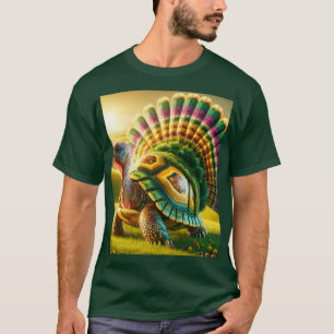 Fantasy Schattige Turkije Turtle Mix T-shirt