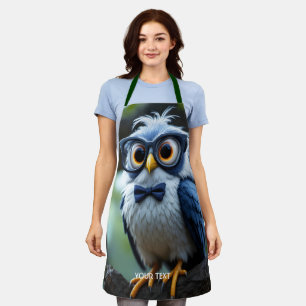 Fantasy Schattige Uil Brillen Bow Schort
