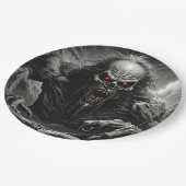 Fantasy Schattige Vivid Scary Horror Creature Papieren Bordje (Gekanteld)