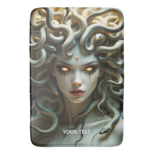 Fantasy Schattige Yellow Eyes Snakes Badmat