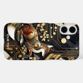 Fantasy Schattigee Abstracte Fox Art Case-Mate iPhone Case (Achterkant (horizontaal))