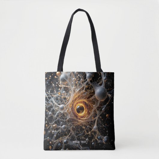 Fantasy Schattigee Abstracte Space Scene Draagtas (Voorkant)
