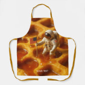 Fantasy Schattigee astronaut op Maple Schort (Voorkant)