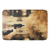 Fantasy Schattigee avond in het oude Londen Badmat (Voorkant)