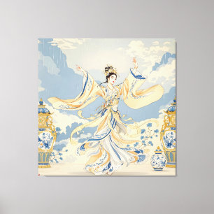 Fantasy Schattigee Chinese Danser Print