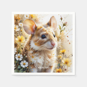 Fantasy Schattigee Curious Mouse Garden Servet