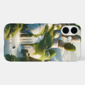 Fantasy Schattigee Hand Forest Clouds Case-Mate iPhone Case (Achterkant (horizontaal))